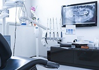 State-of-the-art dental exam room