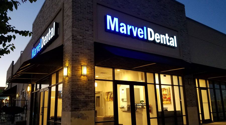Outside view of Marvel Dental